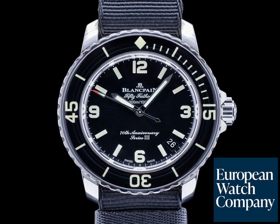 Image of Blancpain Fifty Fathoms 70th Anniversary SS LIMITED 42.3mm 2023