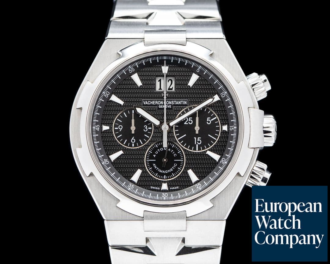 Image of Vacheron Constantin Overseas 49150/B01A Chronograph Black Dial SS
