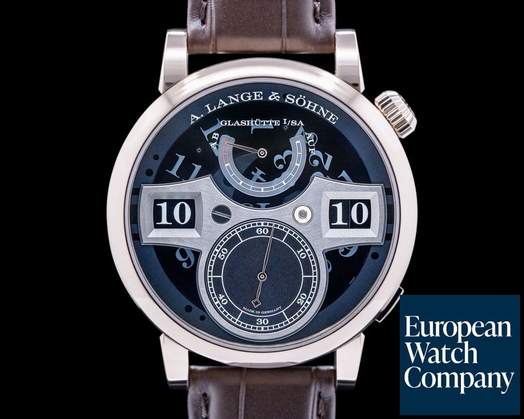Image of A. Lange and Sohne Zeitwerk 142.055 Honey Gold Lumen 
