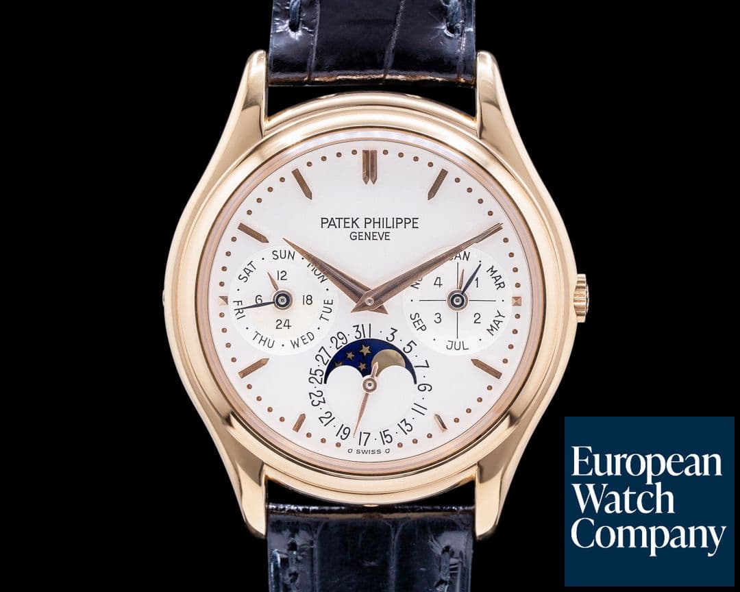 Image of Patek Philippe Perpetual Calendar 3940R Rose Gold Silver Dial 