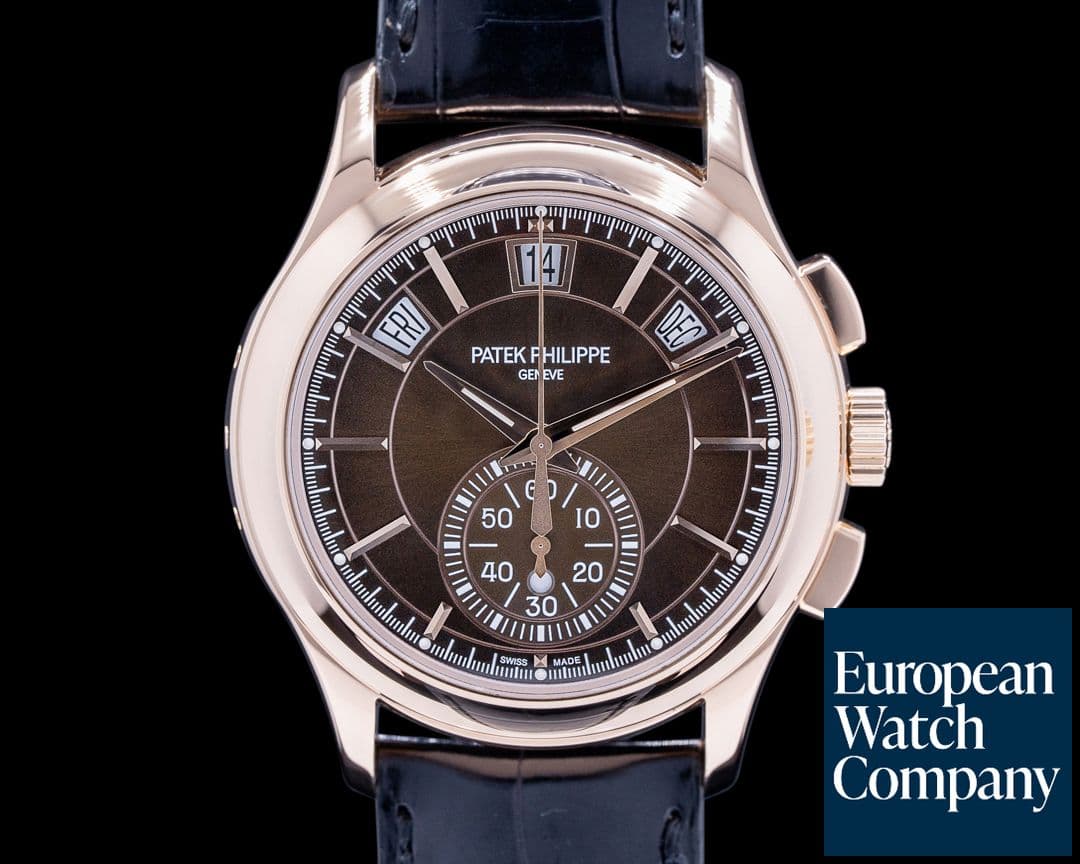 Image of Patek Philippe Chronograph Annual 5905R Calendar Rose Gold / Brown Dial 2023