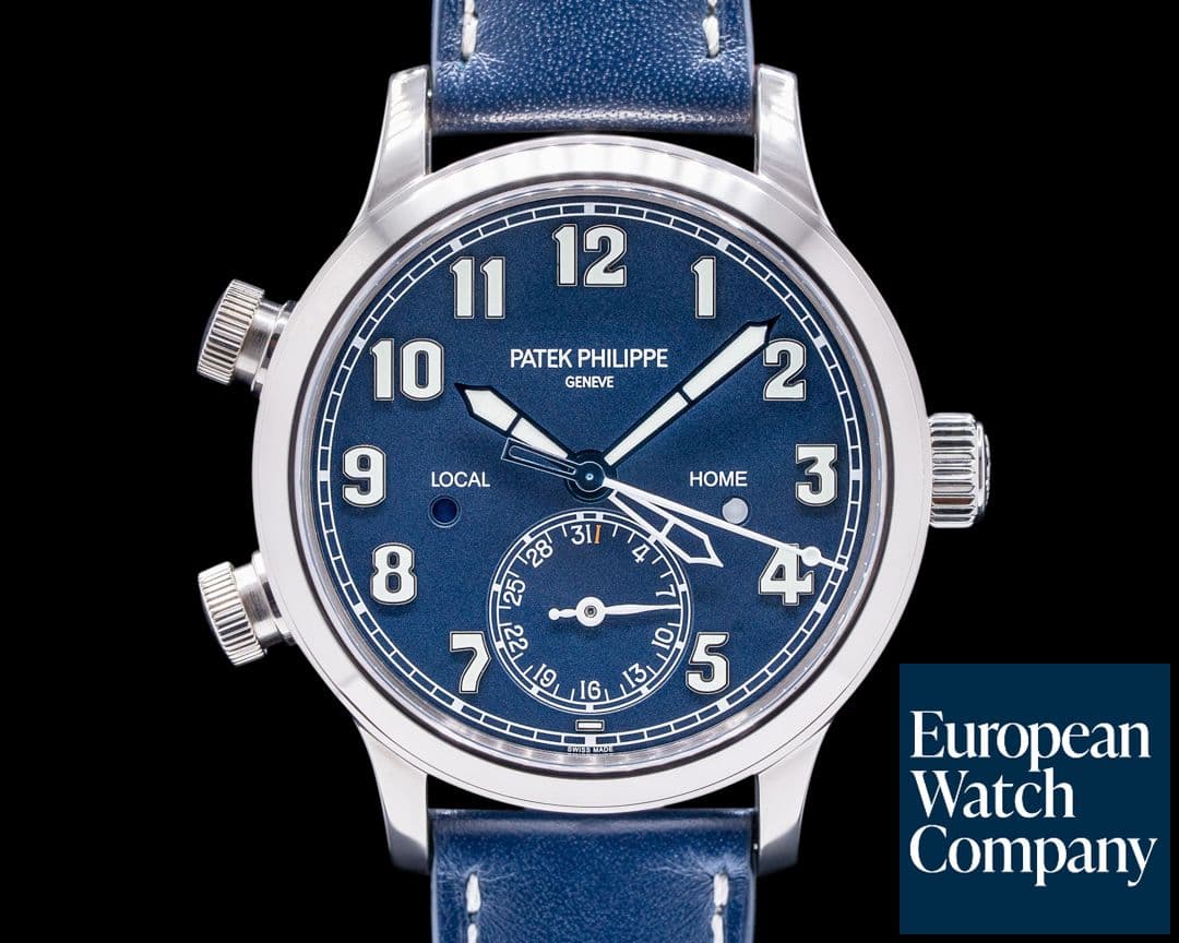 Image of Patek Philippe Mid Size 7234G Calatrava Pilot Travel Time