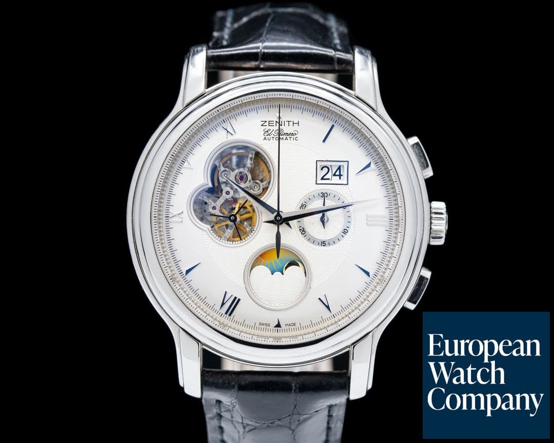 Image of Zenith Chronomaster Open Moonphase Big Date SS