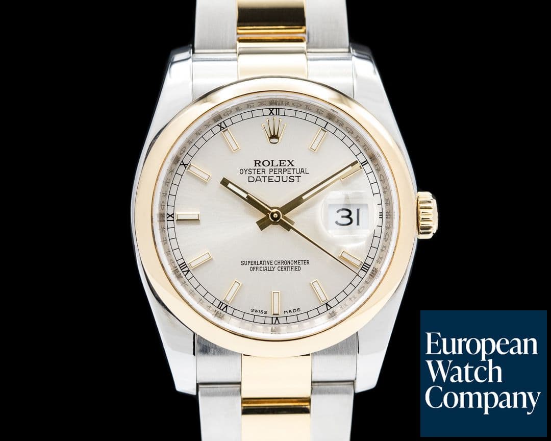 Image of Rolex Datejust Silver Dial D Series FULL SET