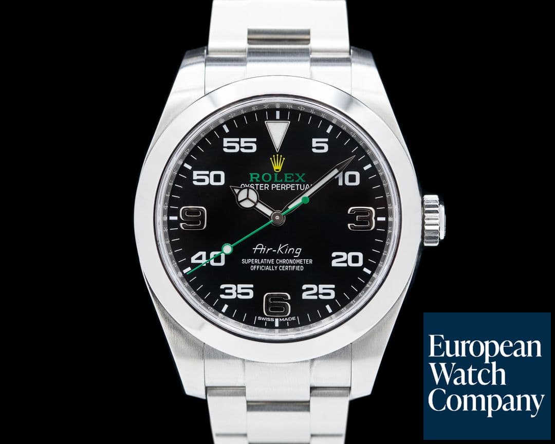 Image of Rolex Air King 116900 Black Dial SS