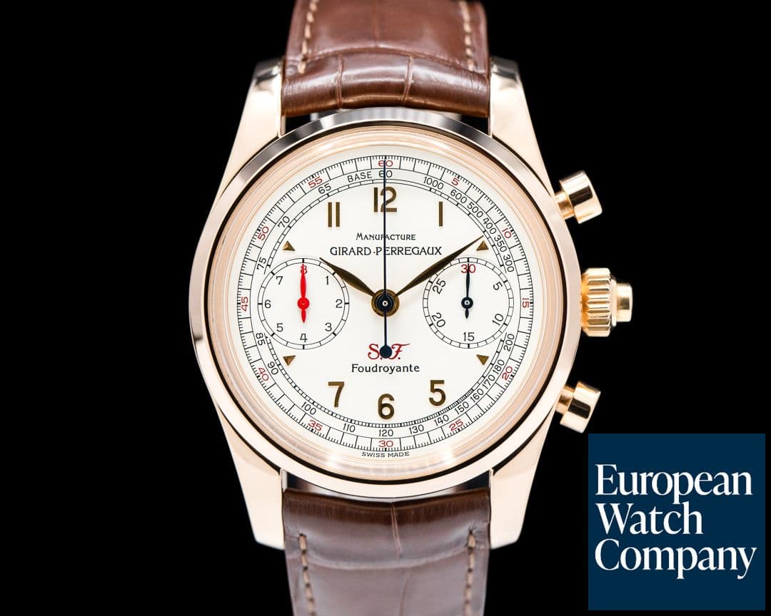 Image of Girard Perregaux Ferrari S.F. Foudroyante RG White Dial