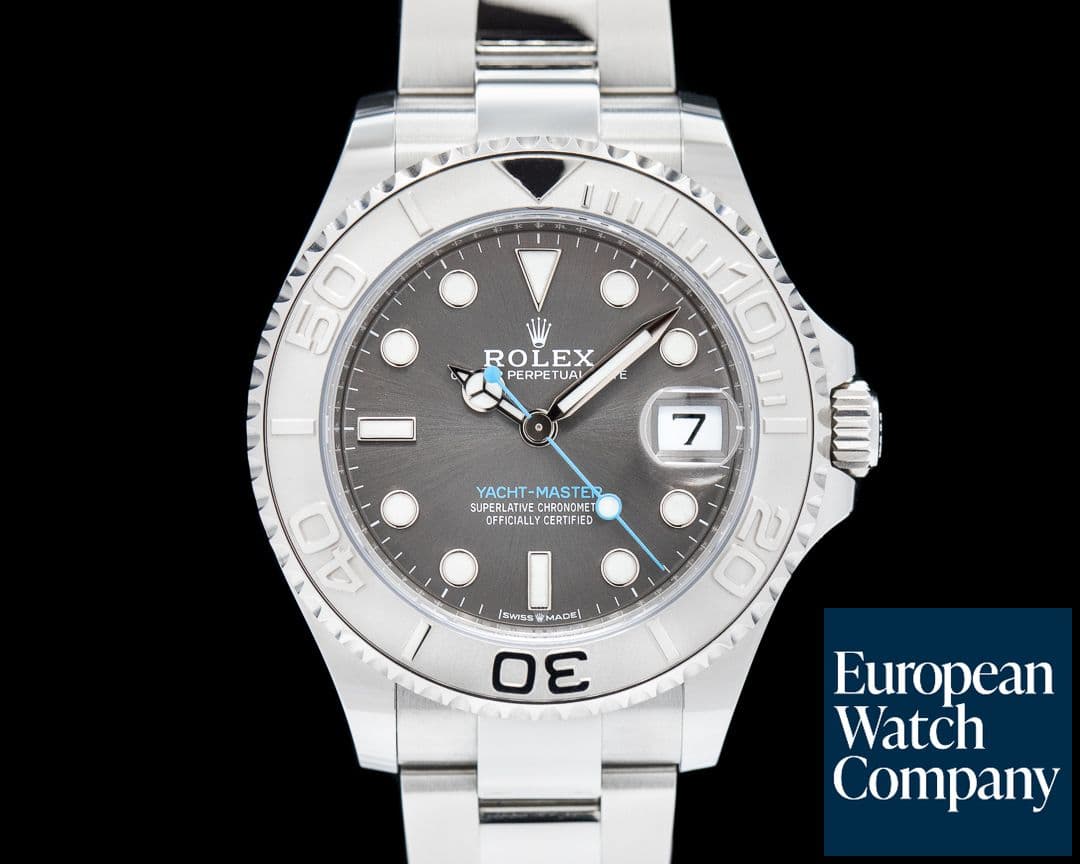 Image of Rolex Yacht Master SS Rhodium Dial/Platinum Bezel Mid Size 2022