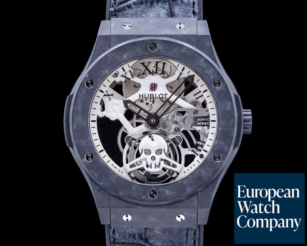 Image of Hublot Hublot Classic Fusion Tourbillion Skull Limited Edition Only 50