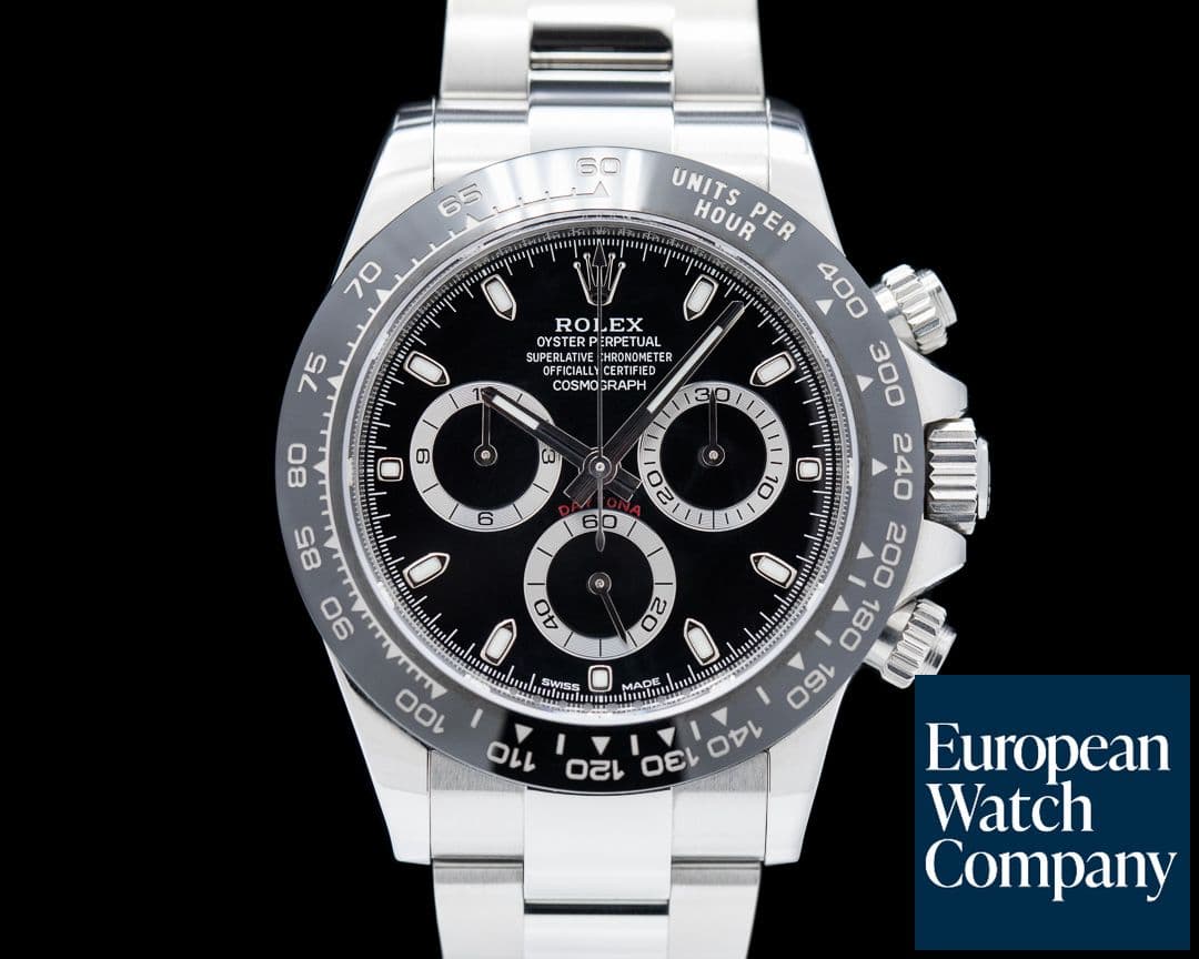 Image of Rolex Daytona 116500 Ceramic Bezel SS / Black Dial