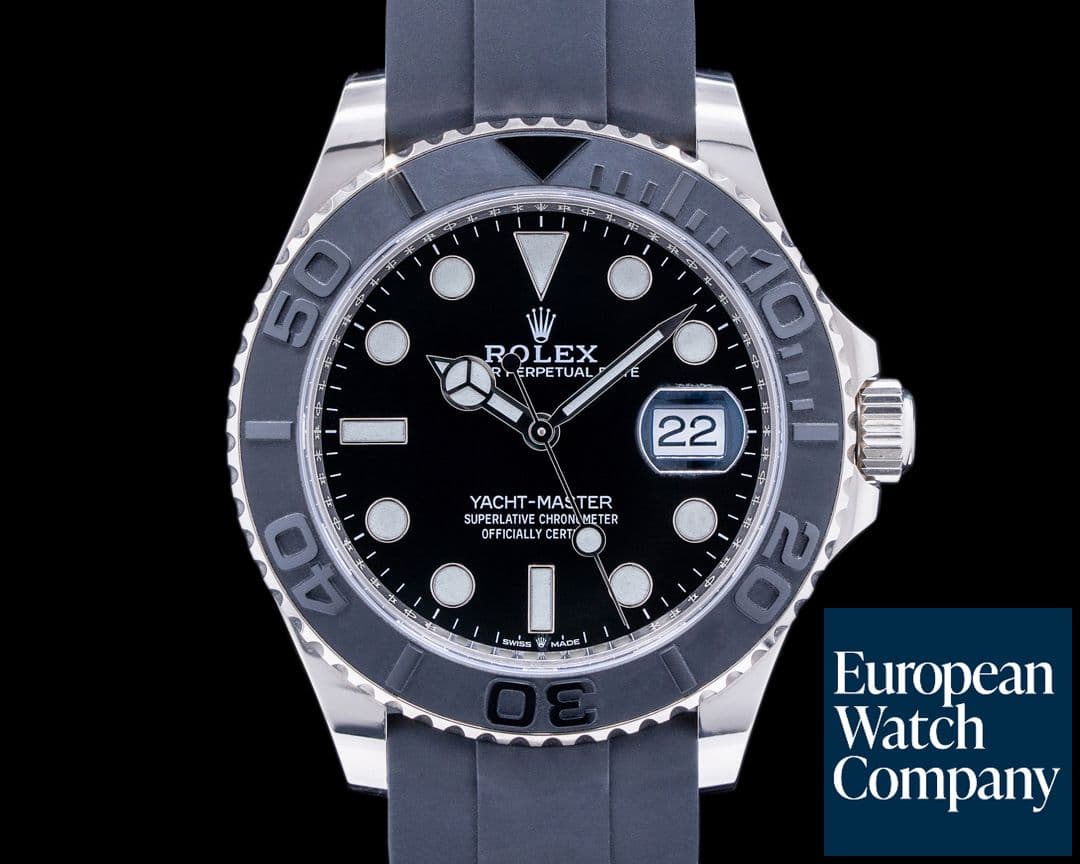 Image of Rolex Yacht Master 226659 18K White Gold / Rubber 42MM 2022