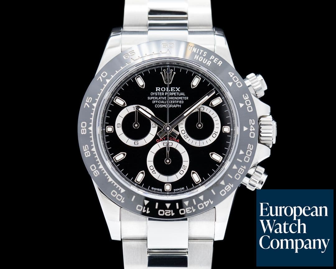 Image of Rolex Daytona 116500 Ceramic Bezel SS / Black Dial