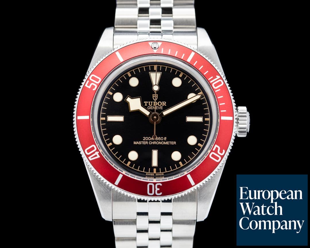 Image of Tudor Tudor Heritage Black Bay Red / Jubilee Bracelet 