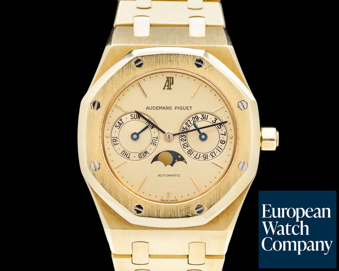 Image of Audemars Piguet Royal Oak 25594 Day Date Moon 18K Yellow Gold 