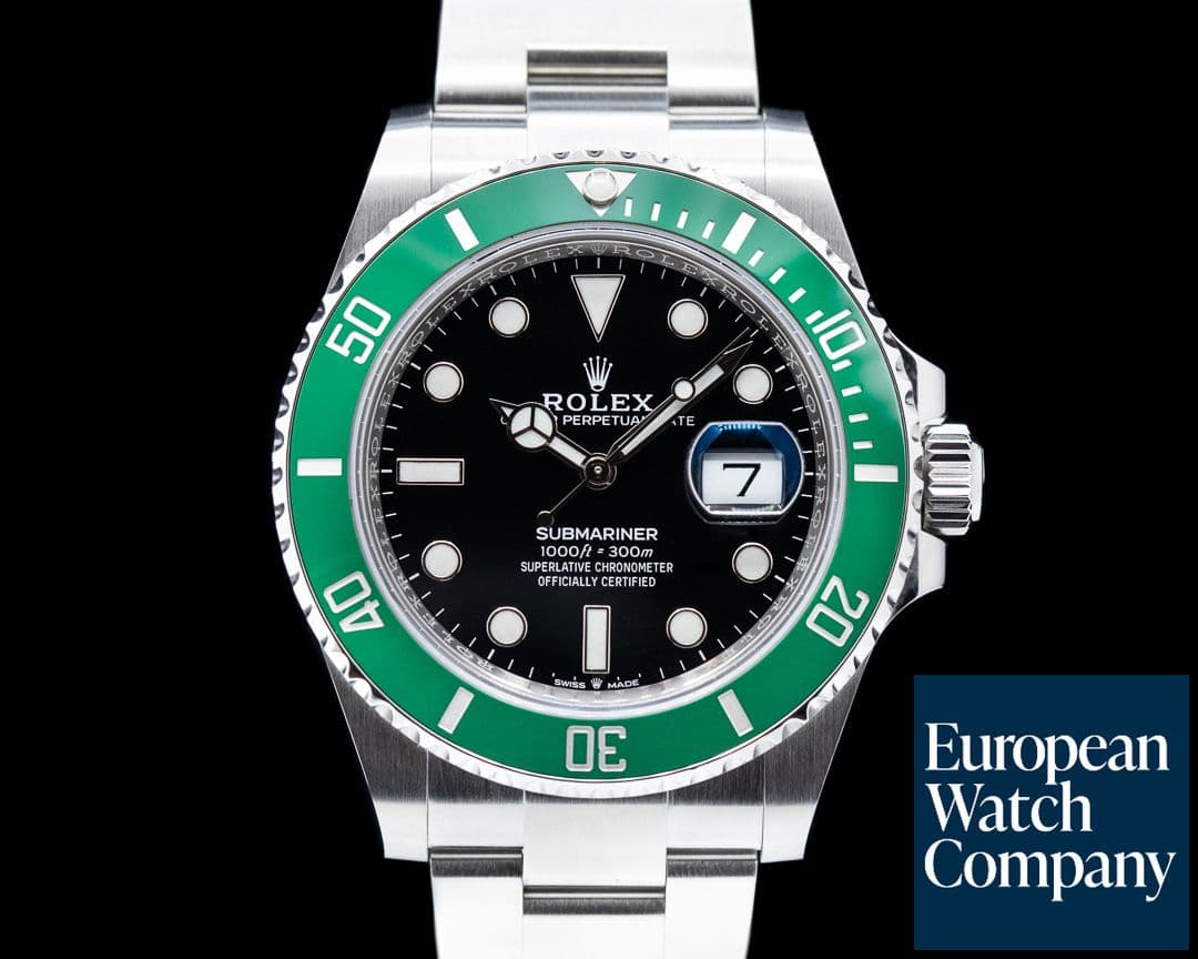 Image of Rolex Submariner Date 126610LV Kermit GREEN Ceramic Bezel 41MM 2022