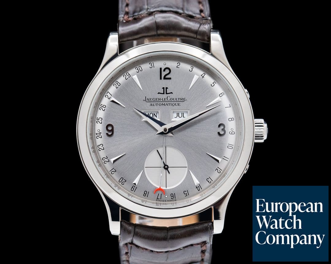 Image of Jaeger LeCoultre Master Control Triple Calendar 18k White Gold 