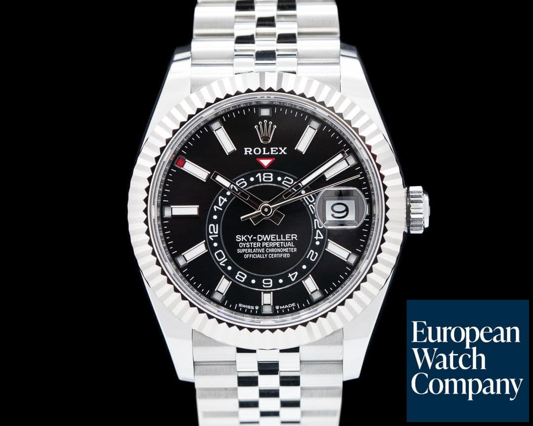 Image of Rolex Sky Dweller 336934 Steel Black Dial 2023 NEW MODEL