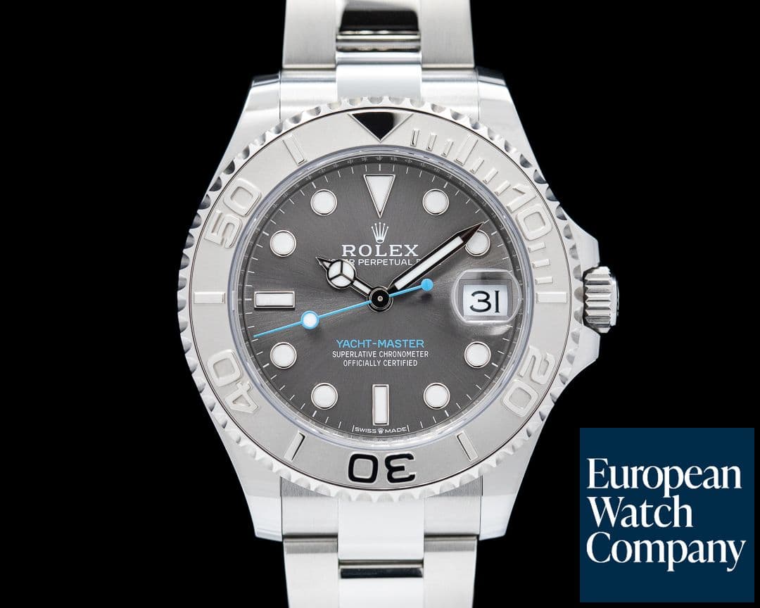 Image of Rolex Yacht Master SS Rhodium Dial/Platinum Bezel Mid Size 2023