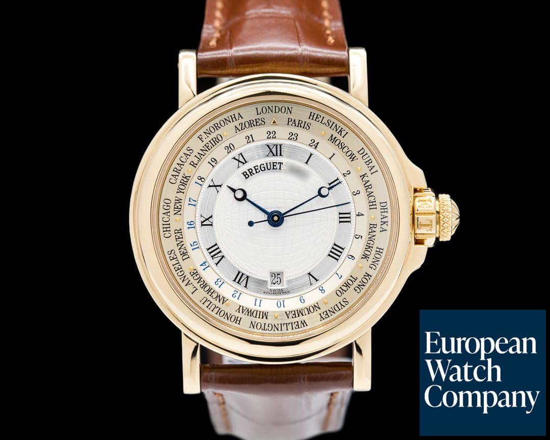 Image of Breguet Marine Hora Mundi 18K Yellow Gold 