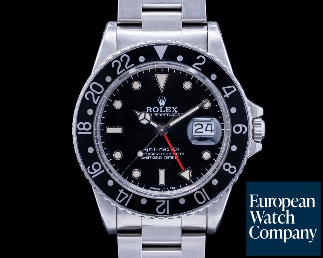 Image of Rolex GMT Master Transitional Glossy Dial / Oyster Circa 1982