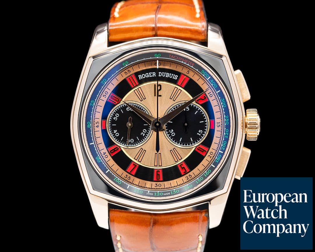 Image of Roger Dubuis La Monegasque 18K Rose Gold Chronograph limited edition