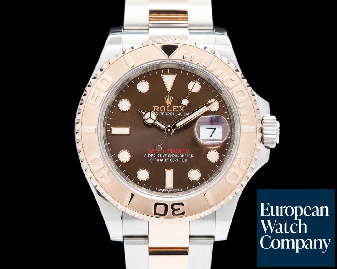 Image of Rolex Yacht Master 116621  18K / SS Chocolate Dial