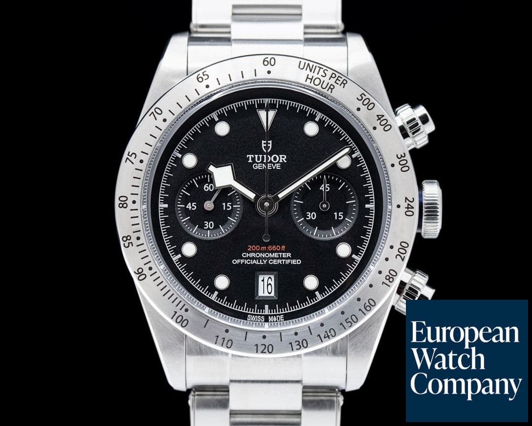 Image of Tudor Tudor Heritage Black Bay Chronograph