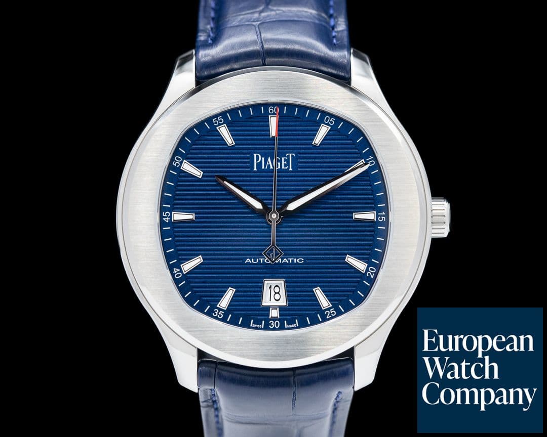 Image of Piaget Polo Stainless Steel Blue Dial