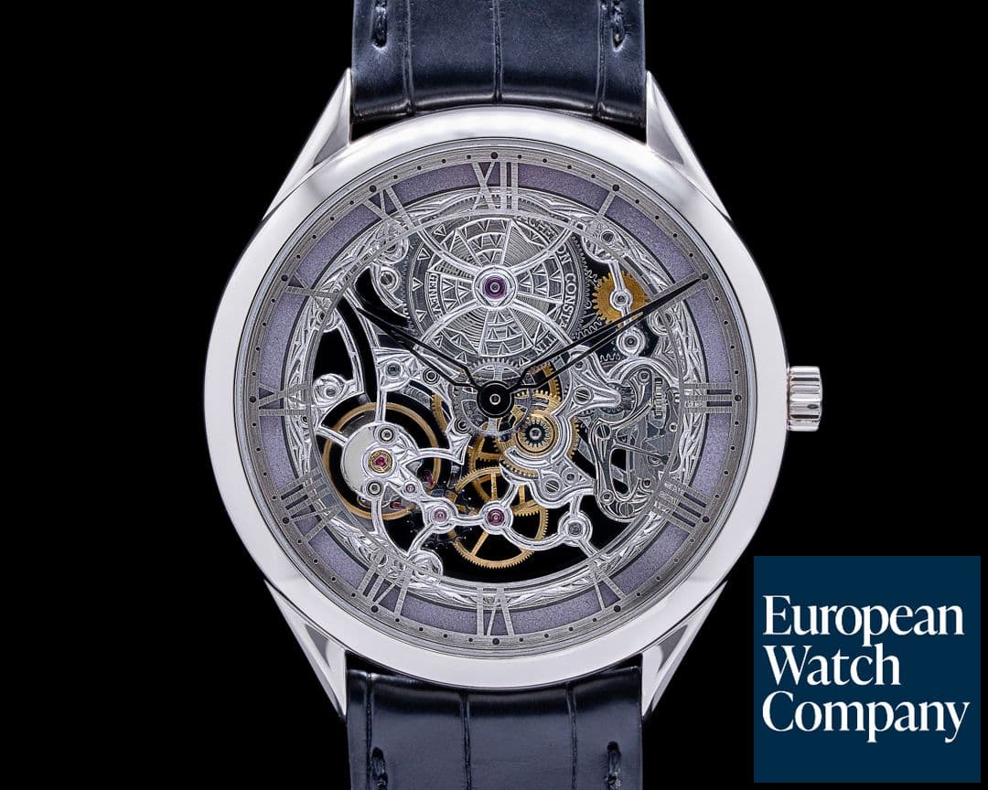 Image of Vacheron Constantin Metiers D'art Mecaniques Ajourees 18K White Gold 40MM