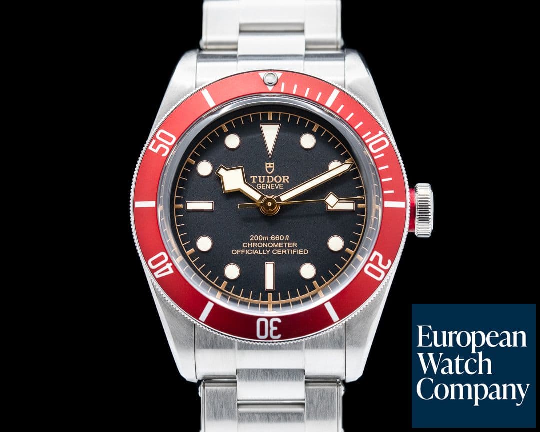 Image of Tudor Tudor Heritage Black Bay Red SS / Bracelet