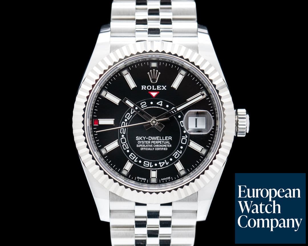 Image of Rolex Sky Dweller 326934 Steel Black Dial 2021