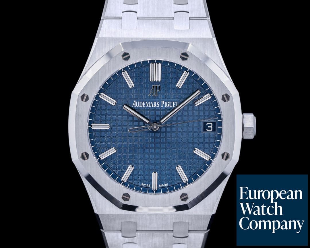 Image of Audemars Piguet Royal Oak Blue Dial 15500ST 