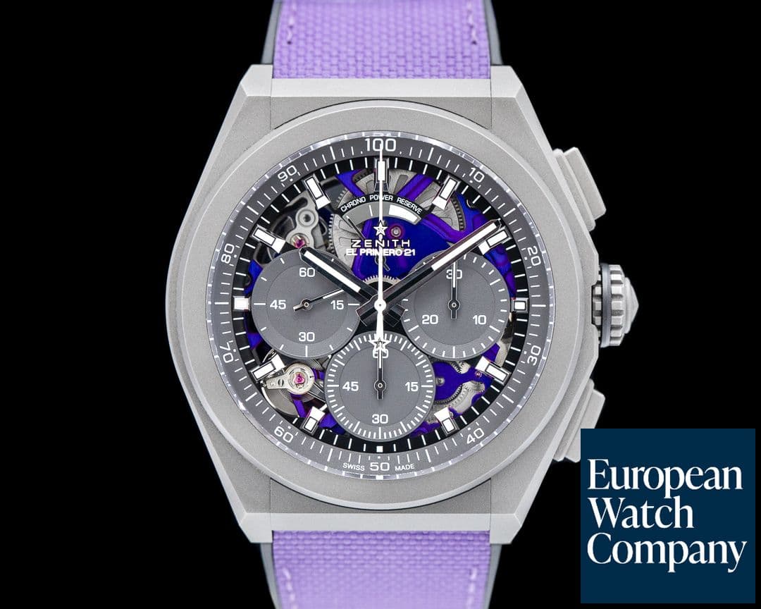 Image of Zenith Defy 21 Ultraviolet El Primero Titanium 