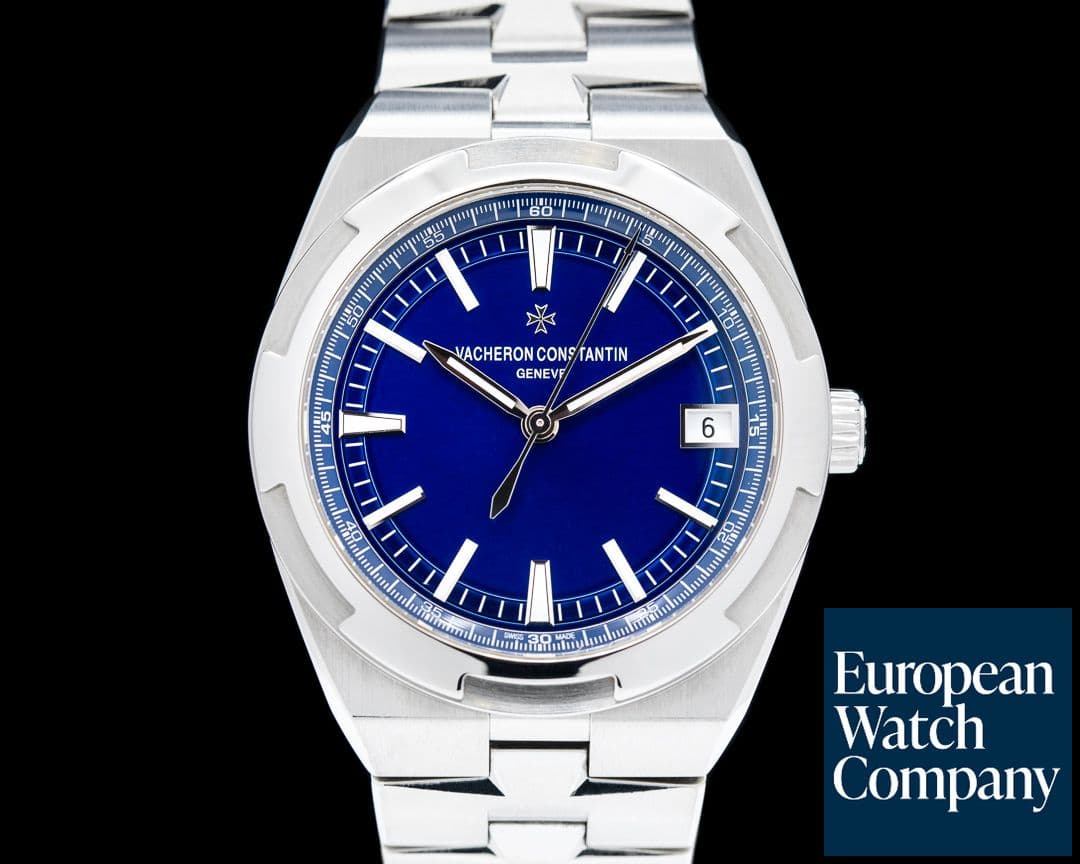 Image of Vacheron Constantin Overseas 4500v Automatic 41mm Blue Dial SS 