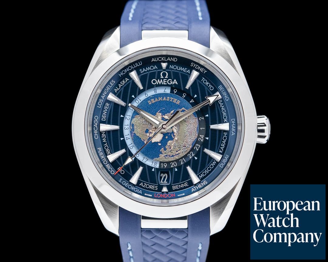 Image of Omega Aqua Terra Co-Axial Master Chronometer GMT Worldtimer