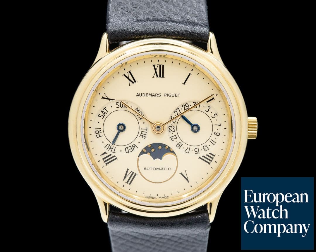 Image of Audemars Piguet Vintage Day Date Moonphase 18K Yellow Gold 33MM