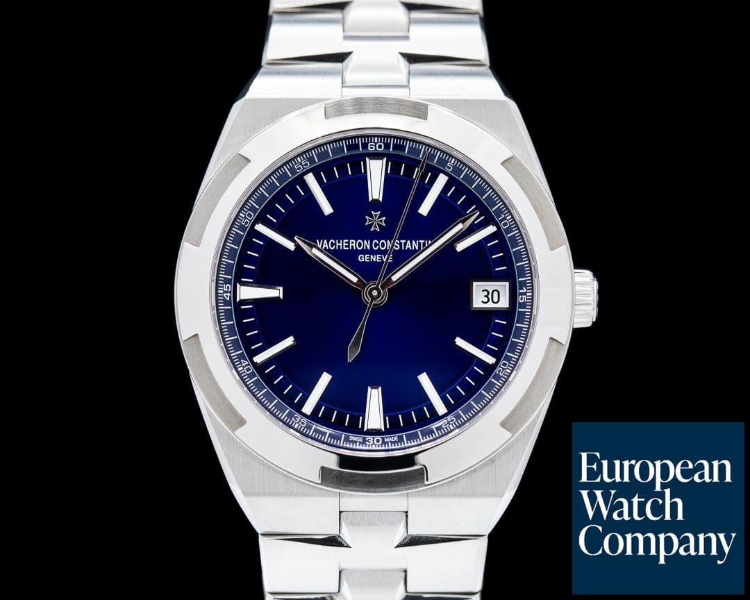 Image of Vacheron Constantin Overseas 4500v Automatic 41mm Blue Dial SS 