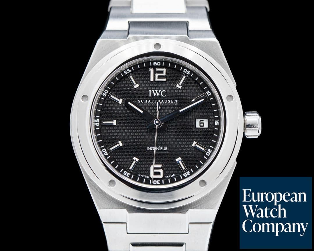 Image of IWC Ingenieur Automatic SS Black Dial 42MM SERVICED
