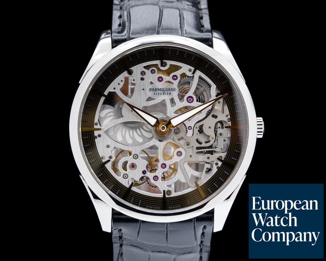 Image of Parmigiani Tonda 1950 Stainless Steel Skeleton Dial 40MM