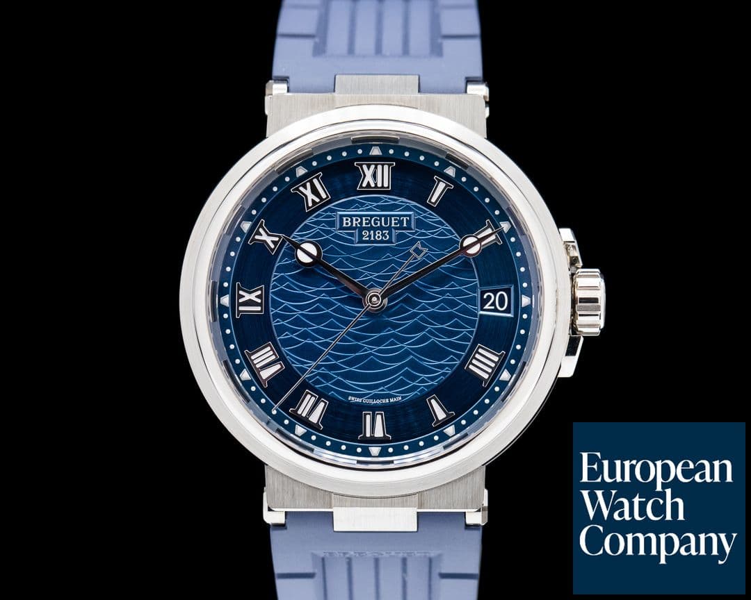 Image of Breguet Marine Automatic 5517 White Gold/ Rubber 40MM