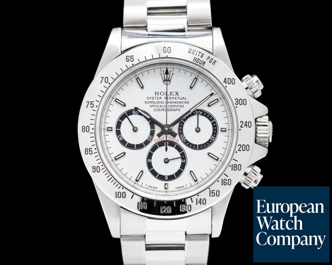 Image of Rolex Daytona SS White Dial Zenith Movement INVERTED 6
