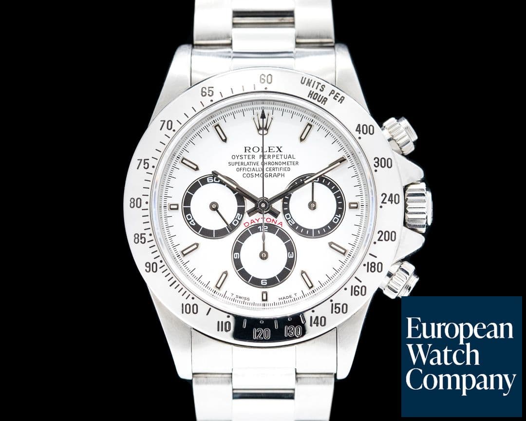 Image of Rolex Daytona 16520 Zenith Movement White Dial SS 