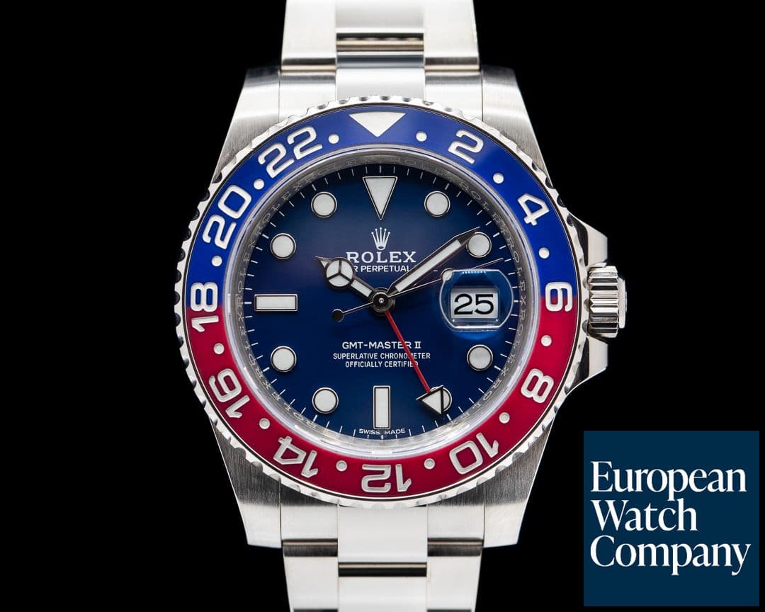 Image of Rolex GMT Master II 116719 Ceramic "Pepsi" 18K WG / Dial 