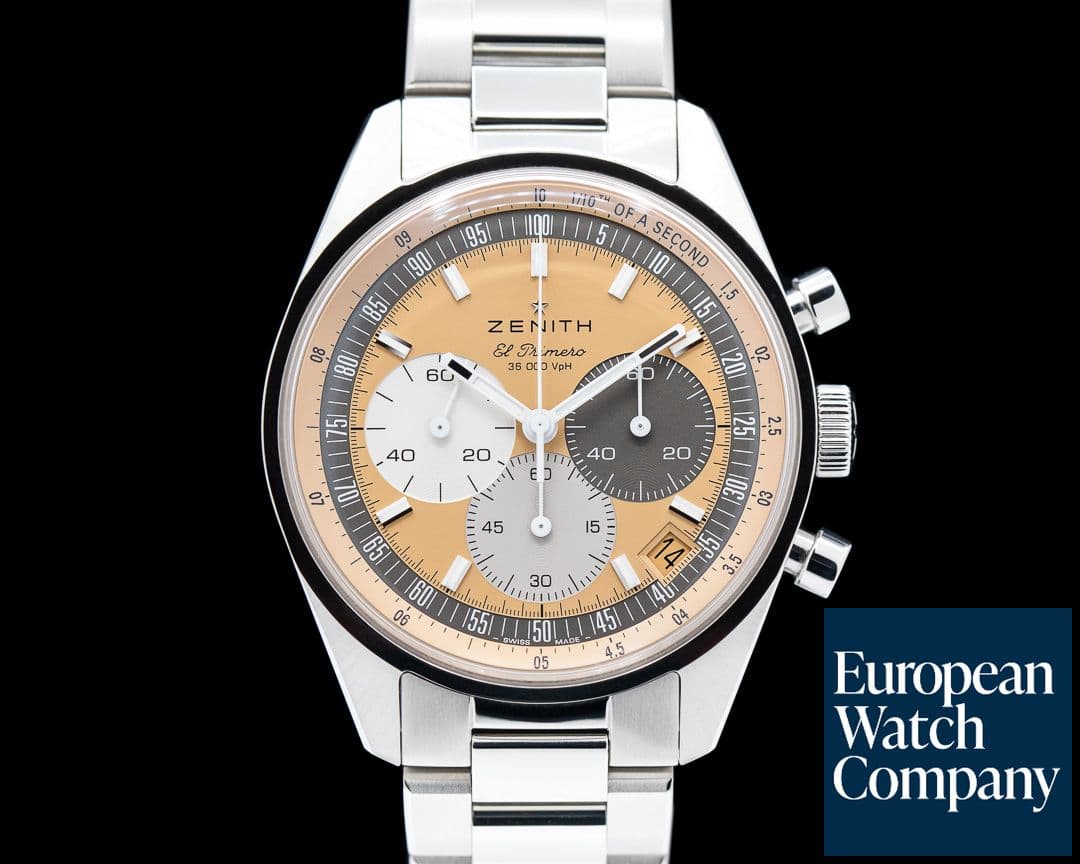 Image of Zenith El Primero Chronomaster Original HODINKEE Salmon Dial 