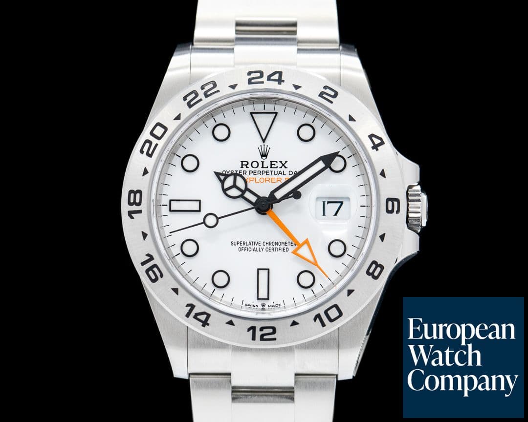 Image of Rolex Explorer II 226570 White Dial SS 2023