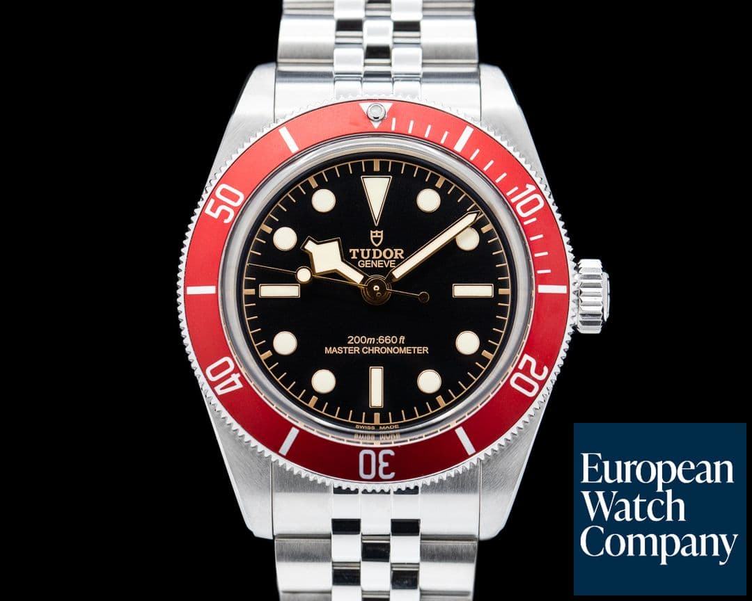 Image of Tudor Tudor Heritage Black Bay Red / Jubilee Bracelet 