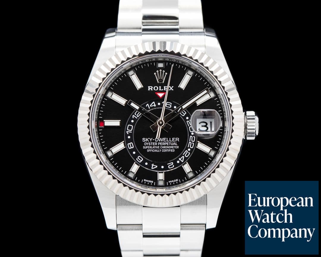Image of Rolex Sky Dweller 326934 Steel Black Dial 2021