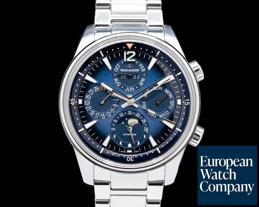 Image of Jaeger LeCoultre Polaris Perpetual Calendar Blue Dial 2023