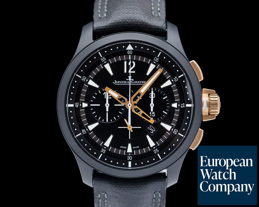 Image of Jaeger LeCoultre Master Compressor II Chronograph GMT Ceramic