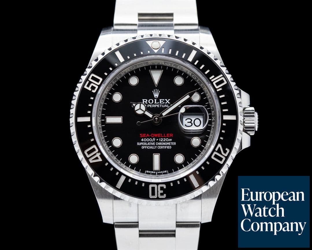 Image of Rolex Sea Dweller RED 43MM 50th Anniversary SS Mark 1 Dial