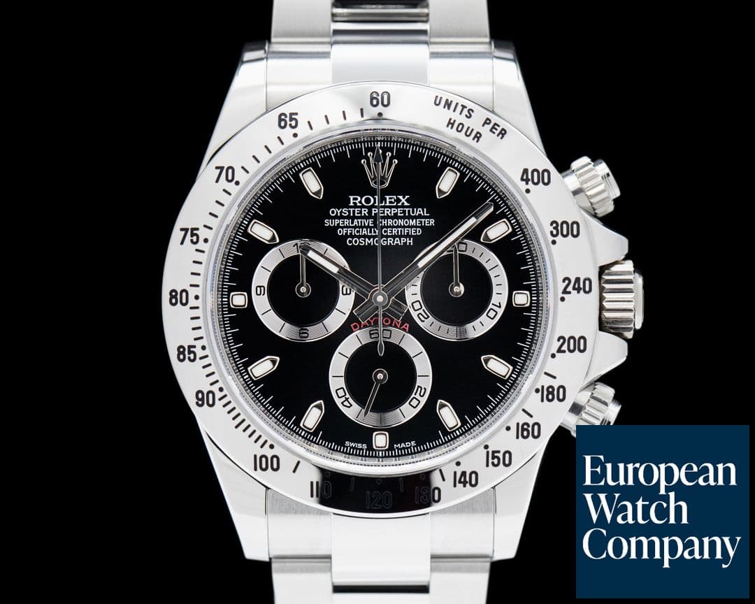Image of Rolex Daytona 116520 Black Dial